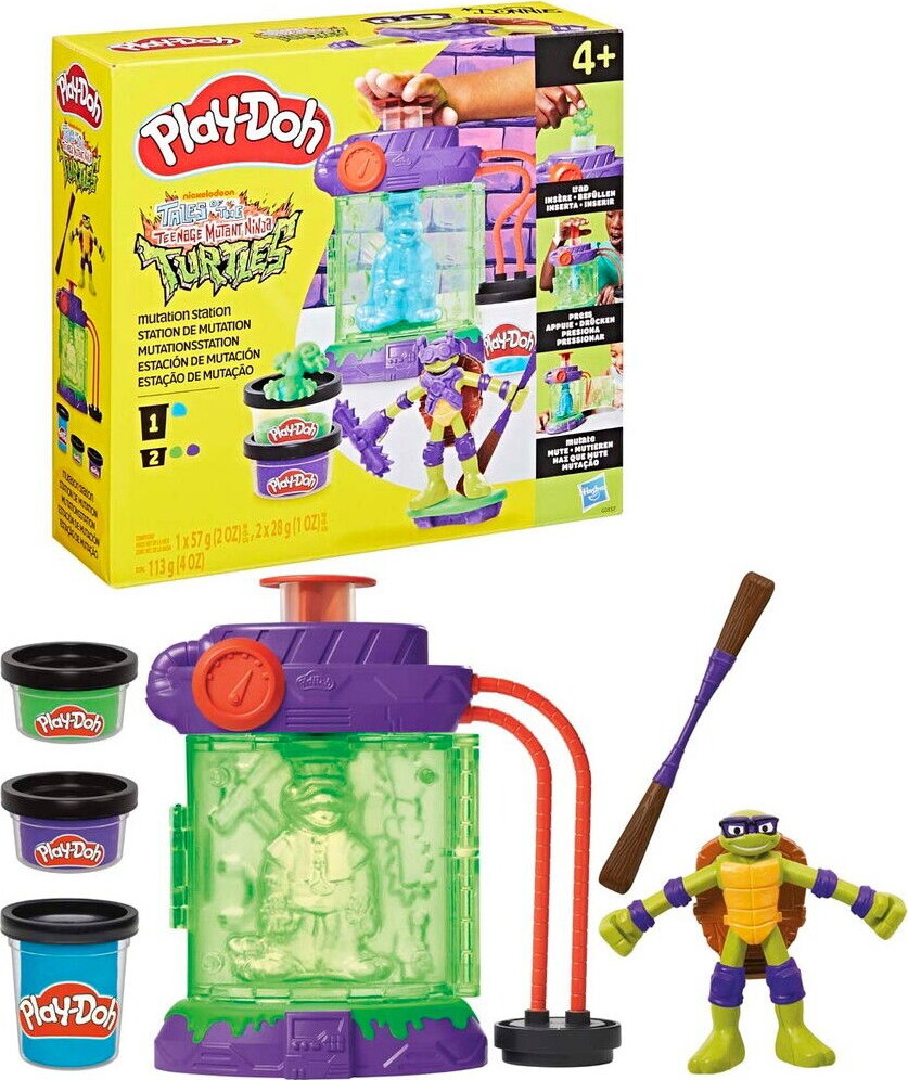 Play-doh - Ninja Turtles Mutation Station - Modellervoks Legesæt