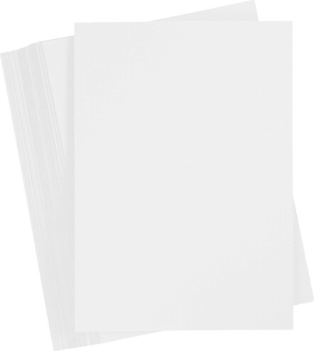 Playcut Fotokarton A4 - 300 G - Hvid