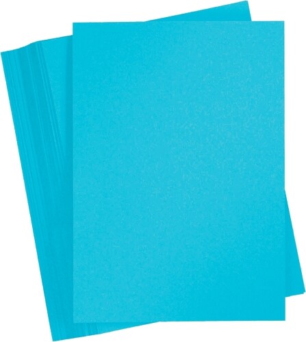 Playcut Kulørt Papir A4 130 G - 20 Ark Bl