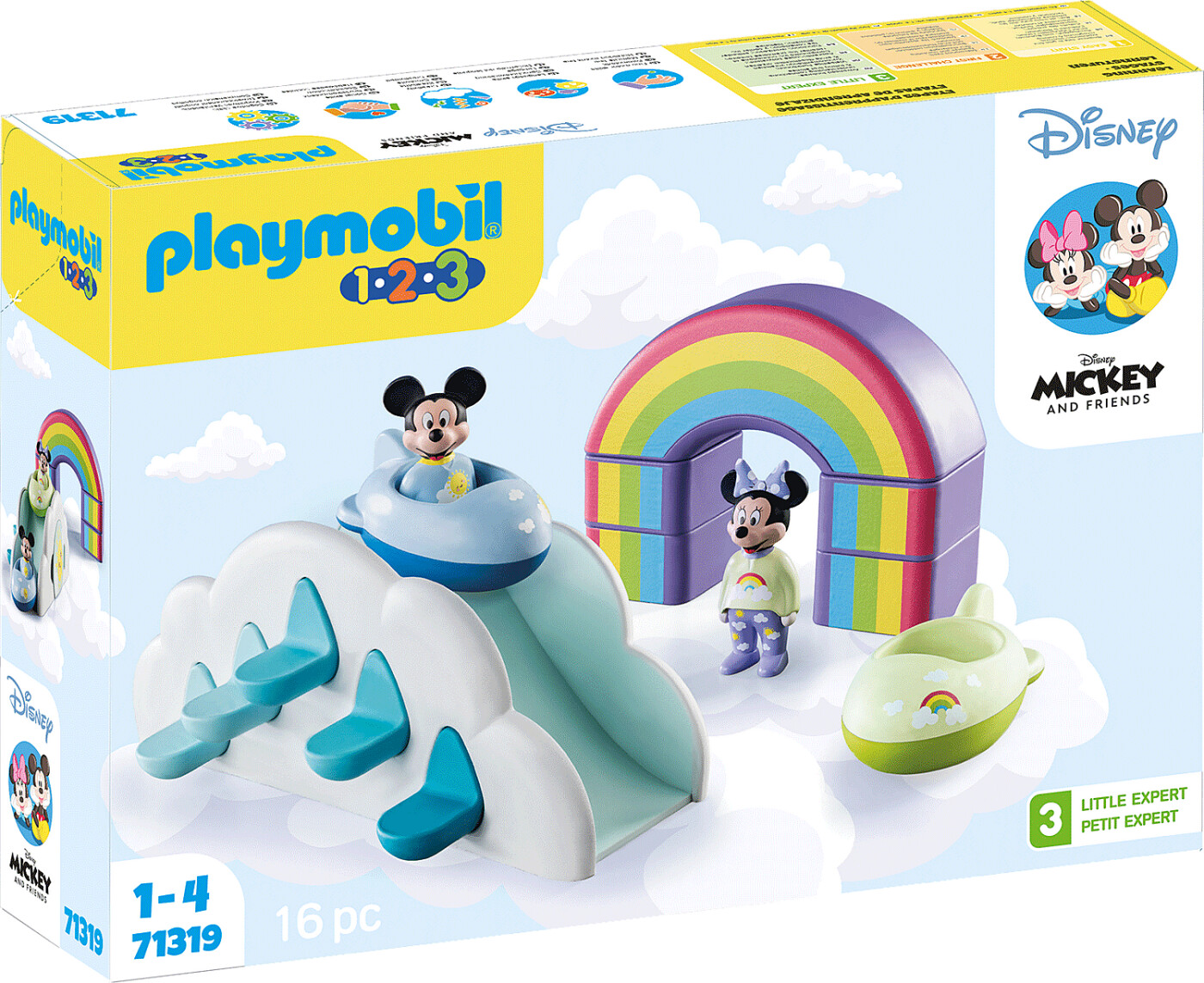 Billede af Playmobil 123 Disney - Mickeys Og Minnies Skyhus - 71319