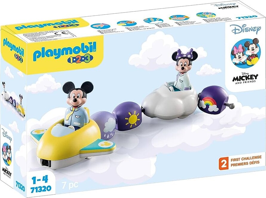 Se Playmobil 123 Disney - Mickeys Og Minnies Skyflyver - 71320 hos Gucca.dk
