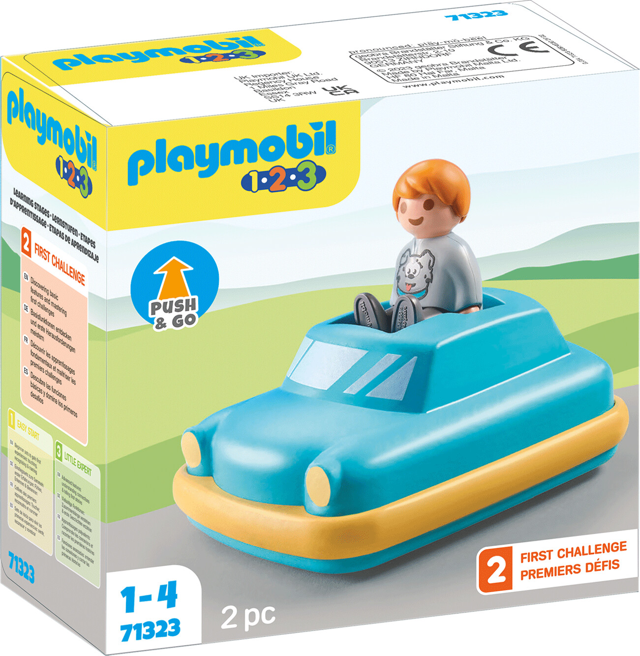 Billede af Playmobil 123 - Push & Go Car - 71323