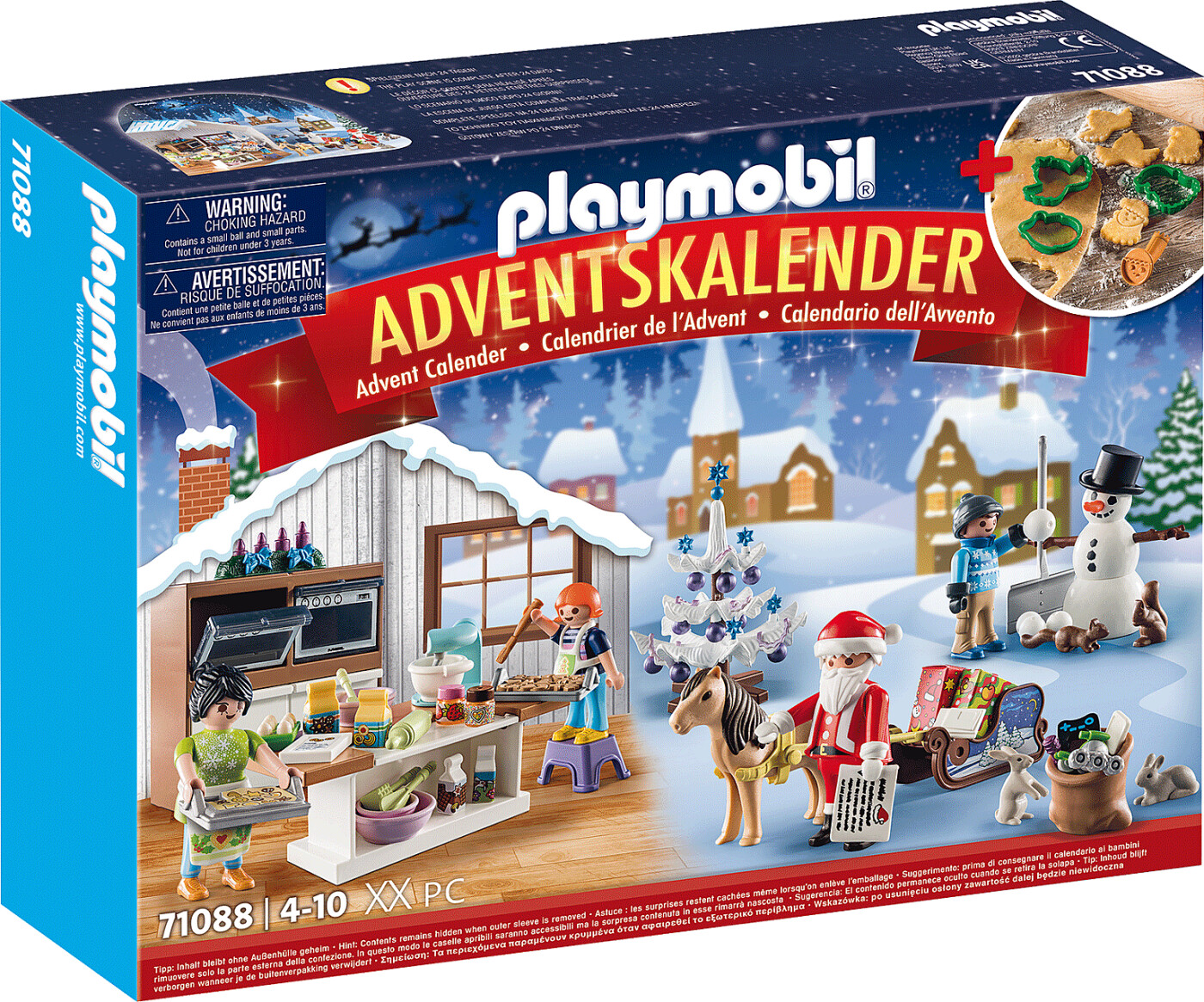 Playmobil City Life - Julekalender - Julebagning - 71088