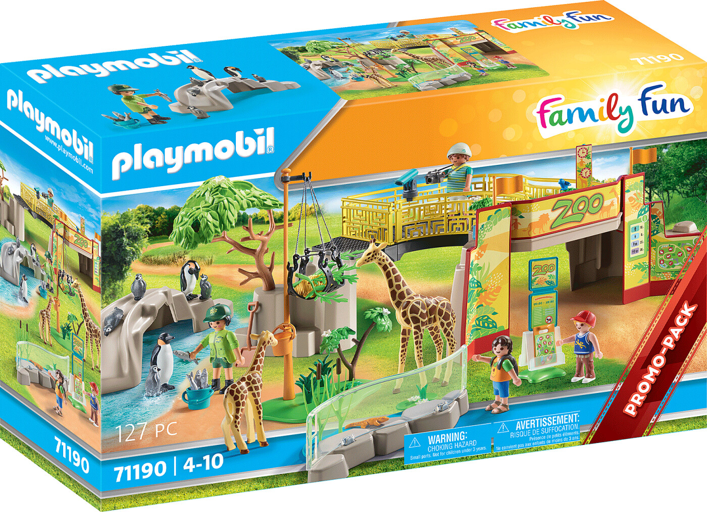 oversøisk hit Økologi Playmobil Family Fun - Min Store Oplevelseszoo - 71190 | Se tilbud og køb  på Gucca.dk