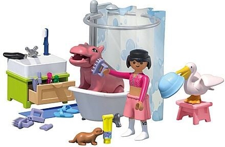 Playmobil 71950 - Animal Bathtime - Animals & Friends - Flodhest