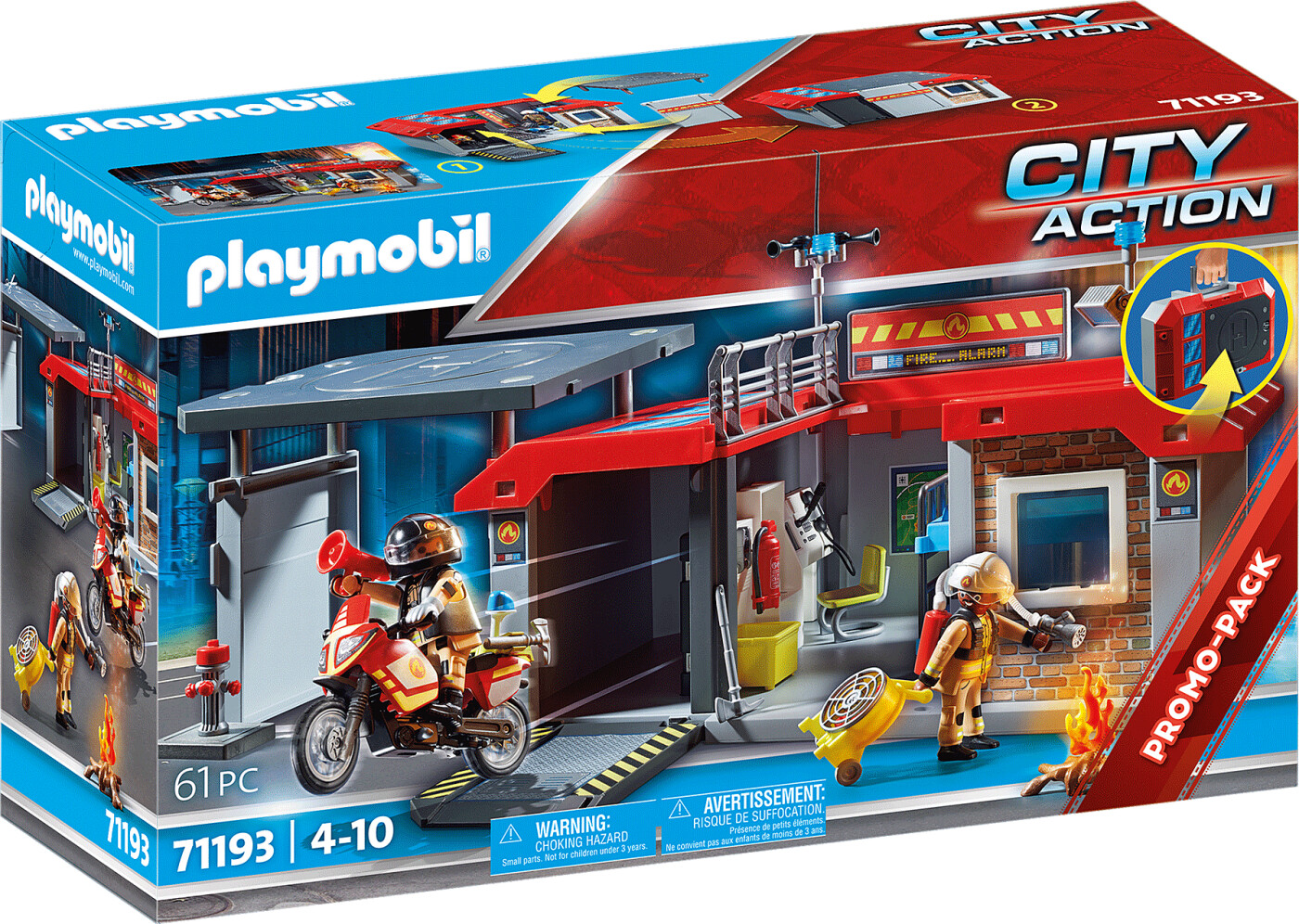 Playmobil Action - Mobil Brandstation - 71193 | Se tilbud og køb på