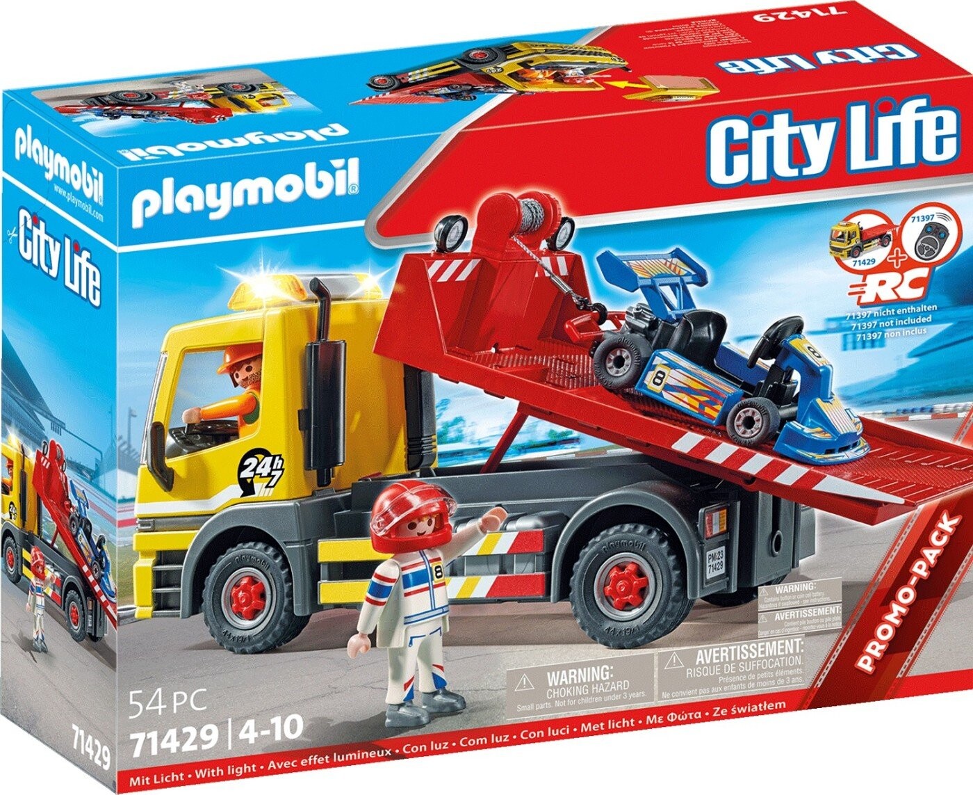 Billede af Playmobil City Life - Bugseringsservice - 71429