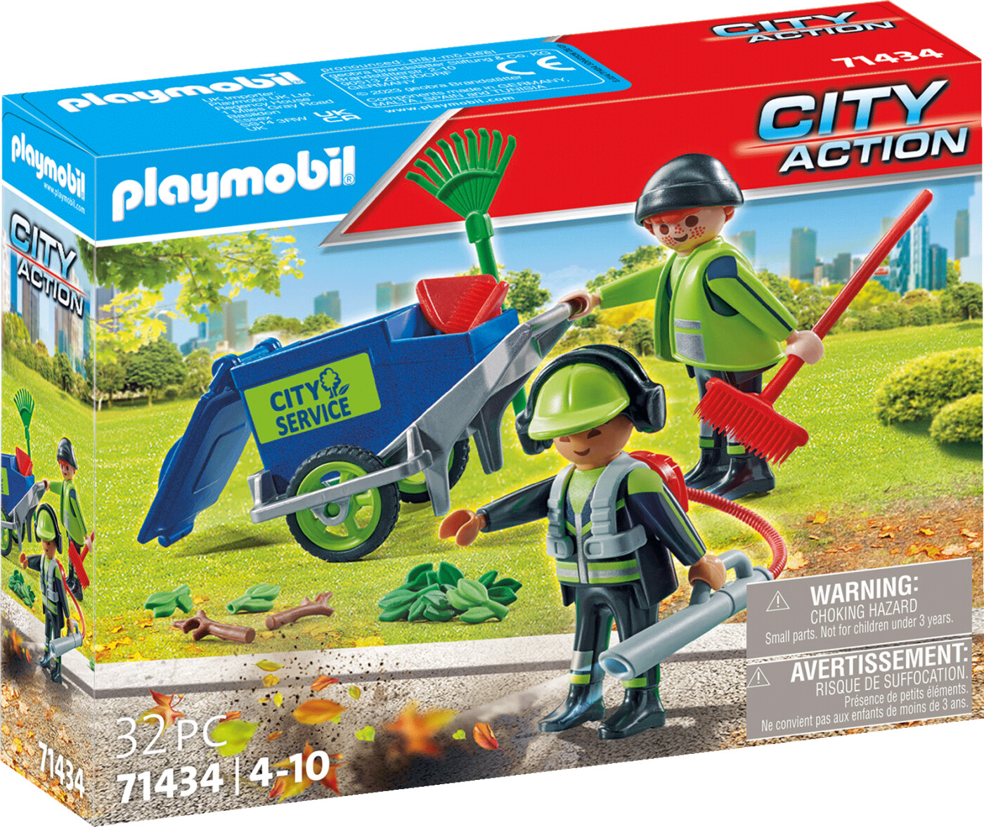 Se Playmobil City Action - Byrenholdelsesteam - 71434 hos Gucca.dk