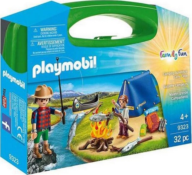 Playmobil Family Fun - Camping Eventyr Kuffert 9323 | Se tilbud og køb