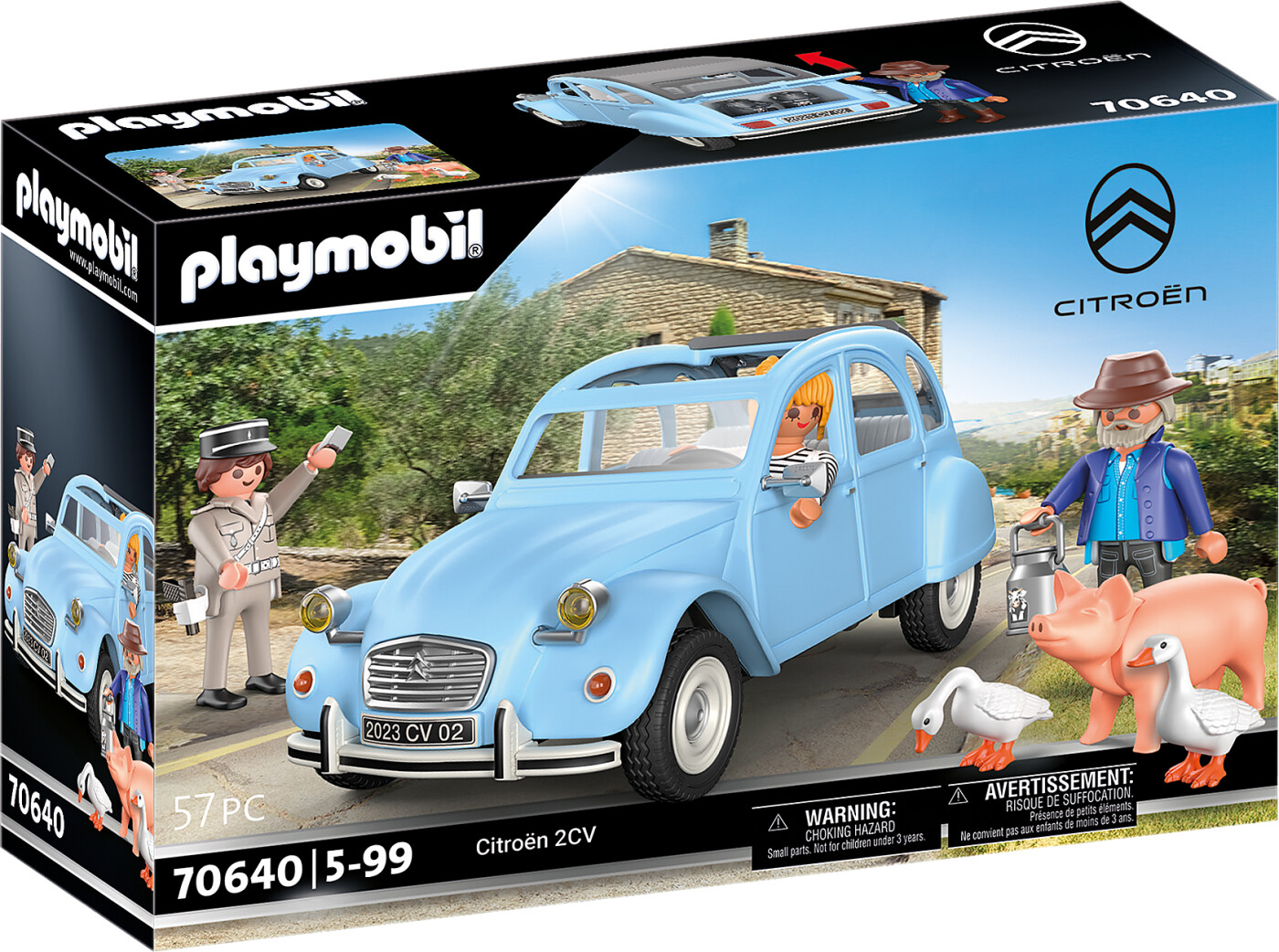 Billede af Playmobil - Citroën 2cv - 70640