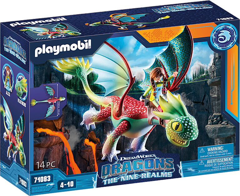 Billede af Playmobil Dragons - Feathers & Alex - 71083 hos Gucca.dk