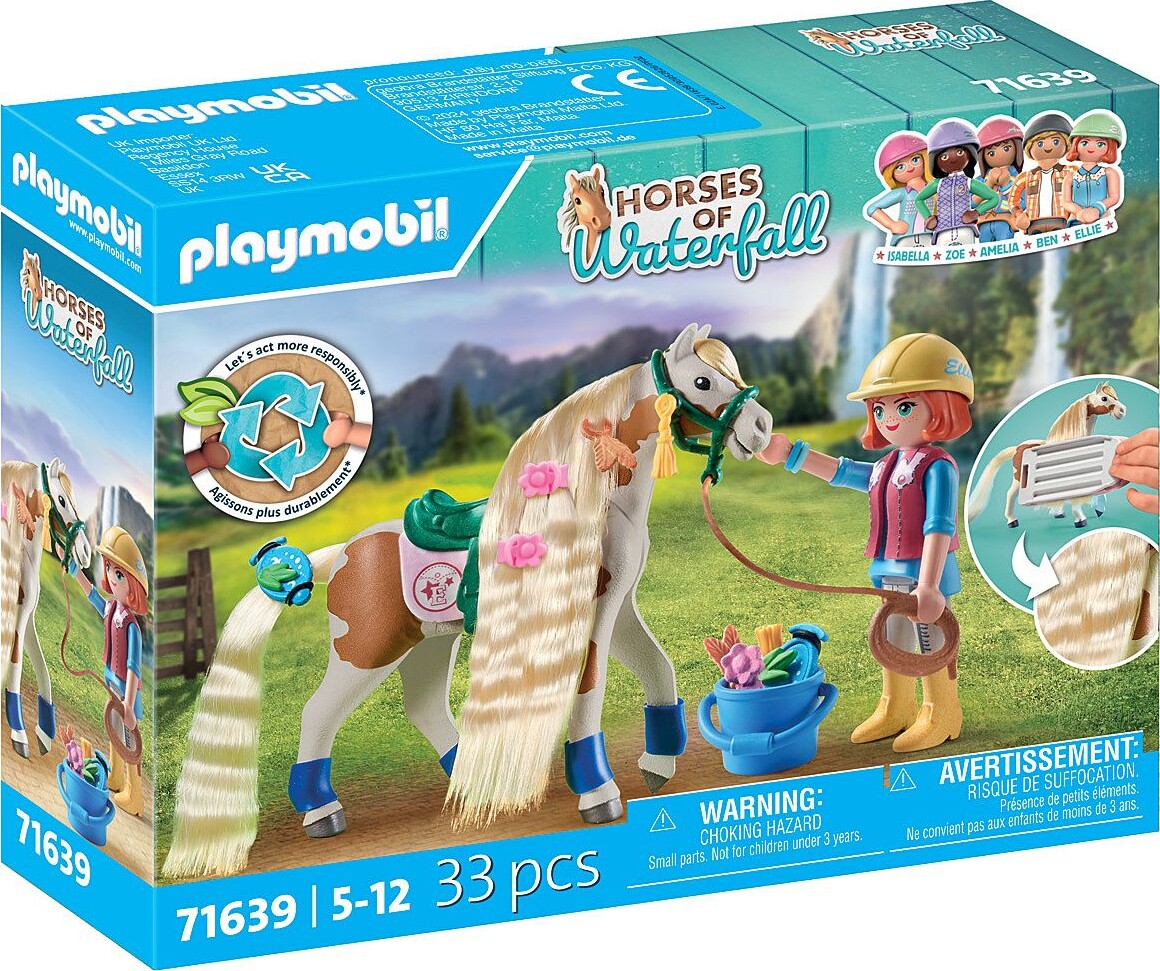 Playmobil - Ellie With Horse (71639)