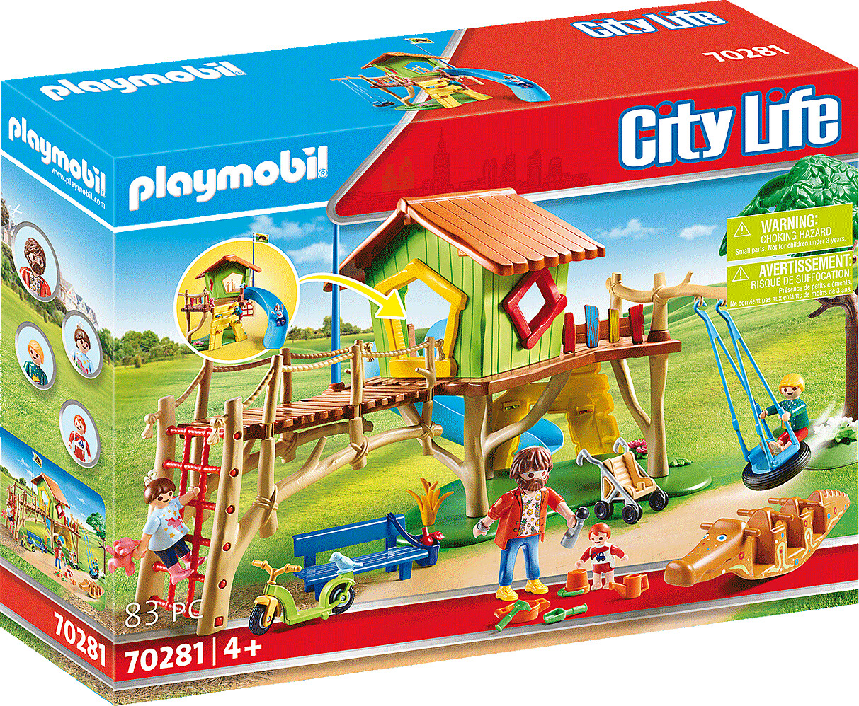 Akvarium Eve Oprør Playmobil City Life - Eventyr Legeplads - 70281 | Se tilbud og køb på  Gucca.dk