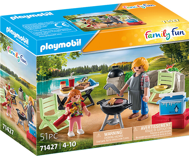 Billede af Playmobil Family Fun - Fælles Grillaften - 71427 hos Gucca.dk
