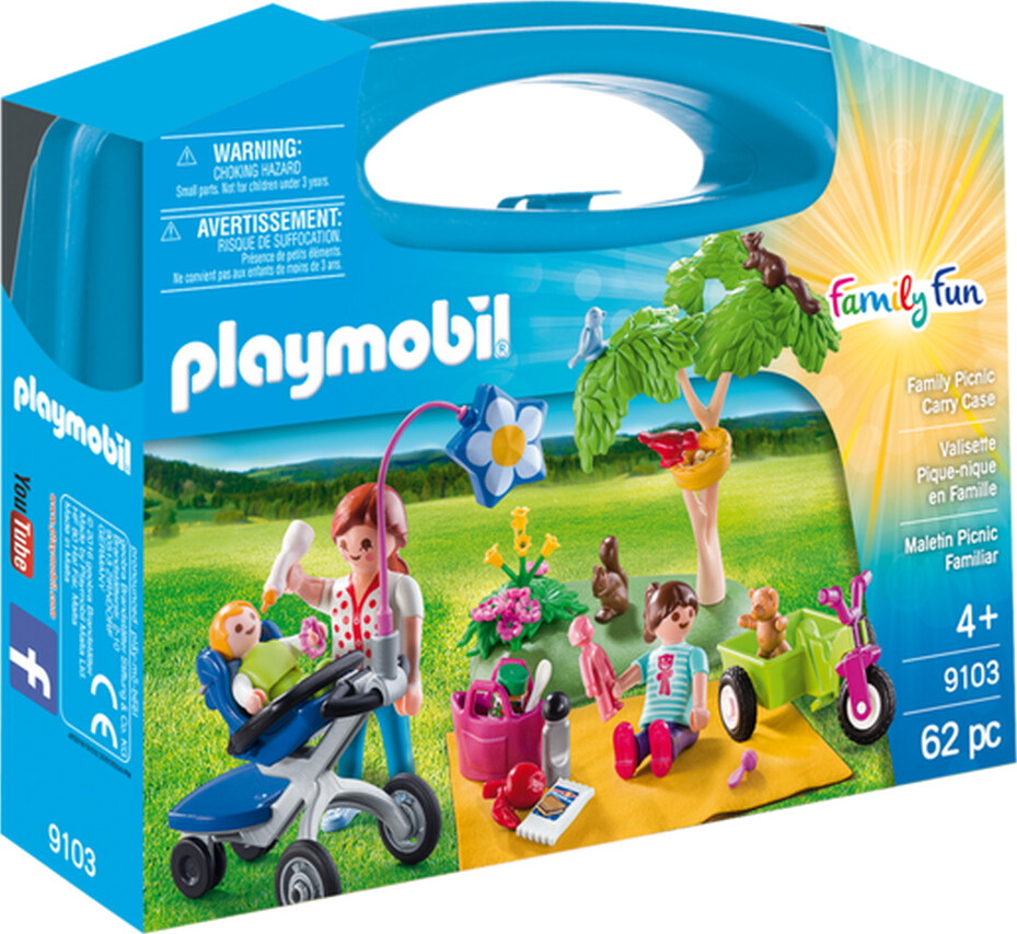 Se Playmobil Family Fun - Picnic Kuffertsæt - 91037 hos Gucca.dk