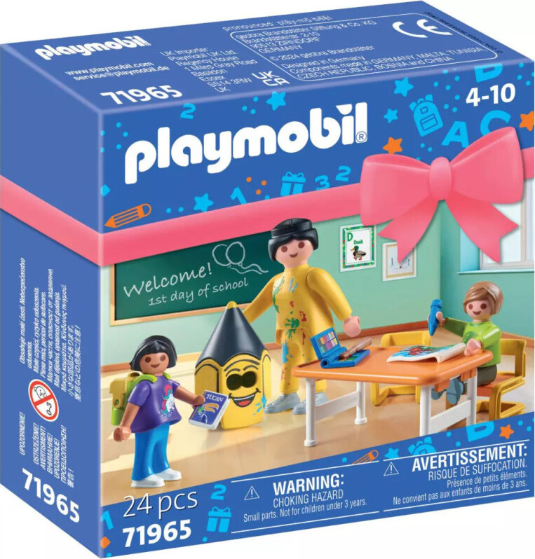Playmobil 71965 - First Day Of School - Figur Legesæt