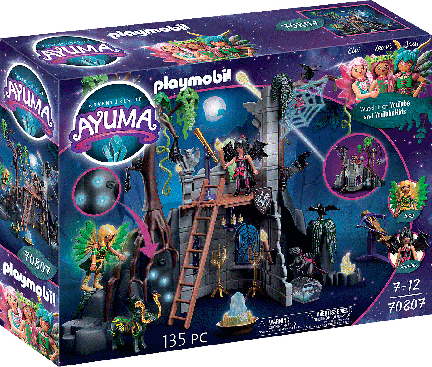 Billede af Playmobil Ayuma - Bat Fairies Ruin - 70807