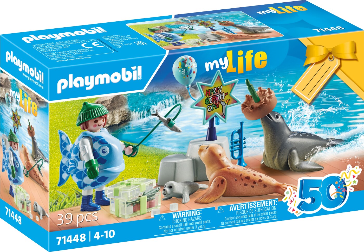 Billede af Playmobil My Life - Fodring Af Dyr - 50 år - 71448 hos Gucca.dk