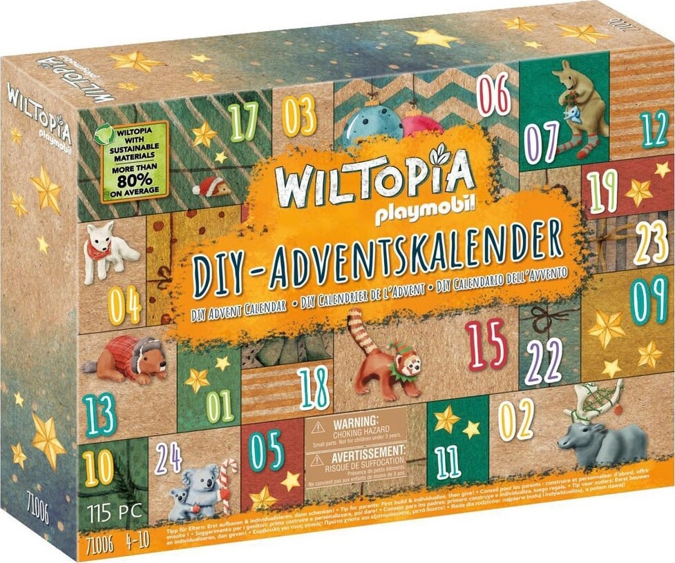 Playmobil Wiltopia - Julekalender - 71006
