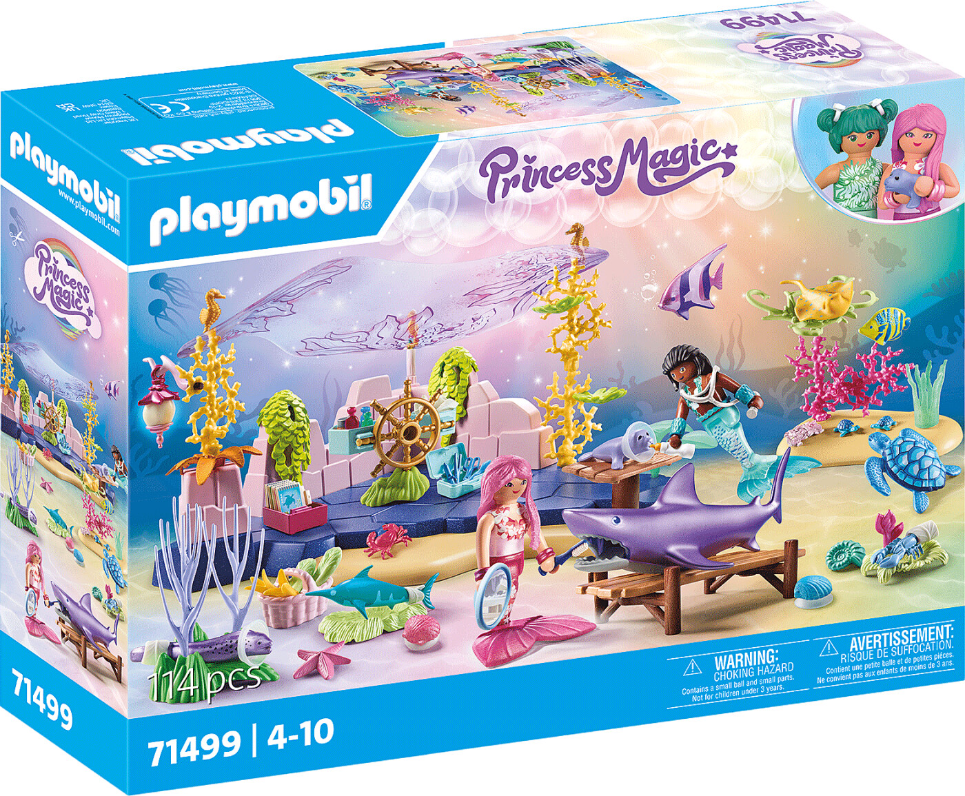 Playmobil Princess Magic - Havdyrenes Pleje Af Havfruerne - 71499