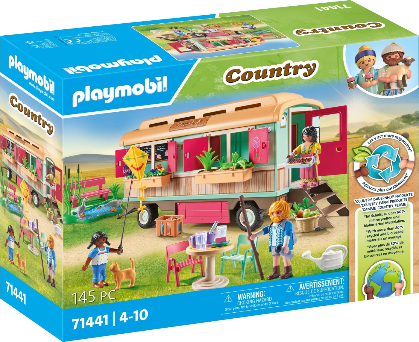 Playmobil Country - Hyggelig Campingvogn Café - 71441