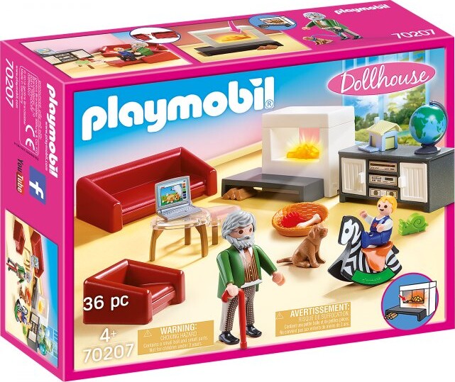 Se Playmobil Dollhouse - Hyggelig Stue - 70207 hos Gucca.dk