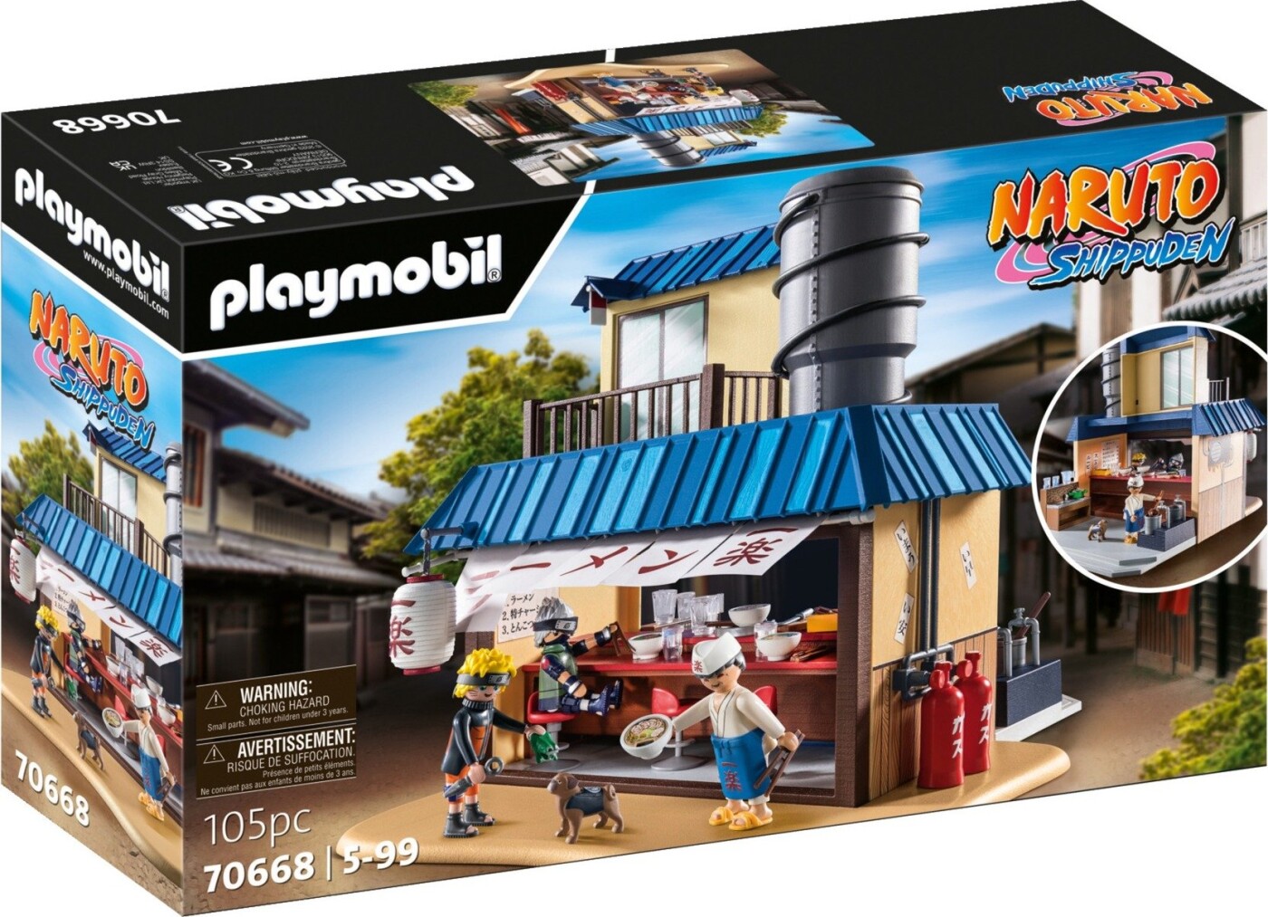 Billede af Playmobil Naruto - Ichiraku Ramen Shop - 70668