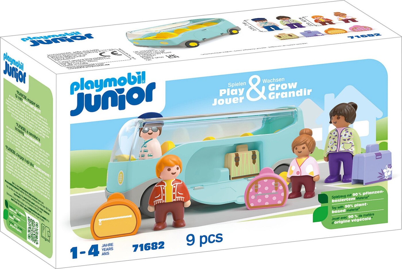 Playmobil - Junior: Airport Shuttle Bus (71682)