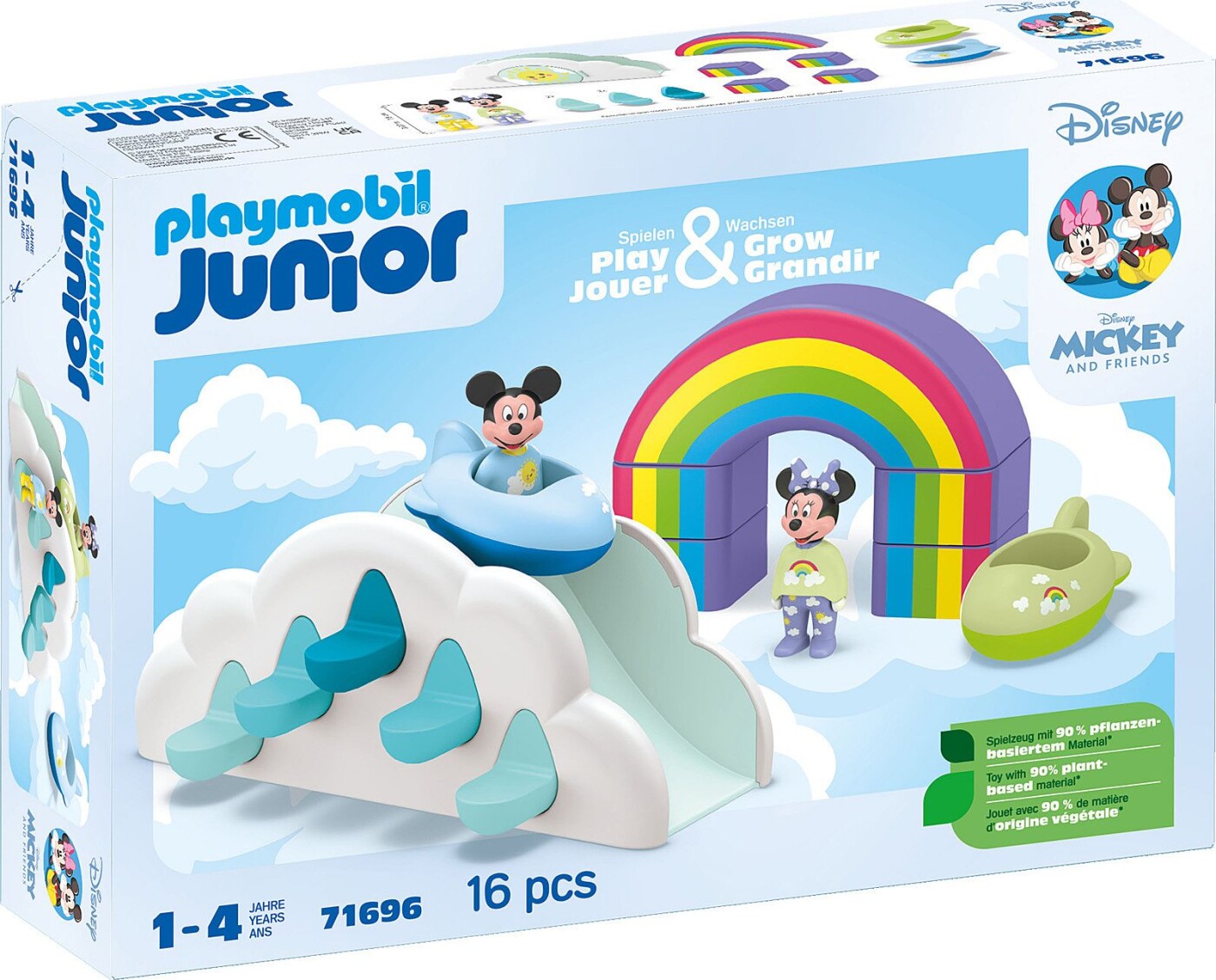 Playmobil - Junior & Disney: Mickeys & Minnies Skyhus (71696)