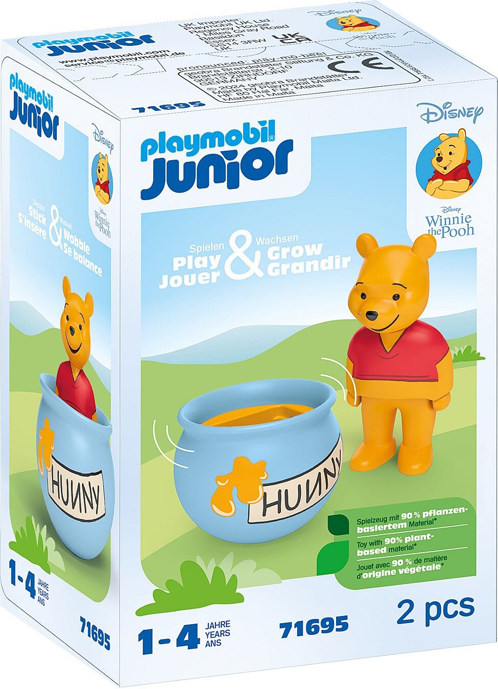 Playmobil - Junior & Disney: Plys Tumlinge-honningkrukke (71695)