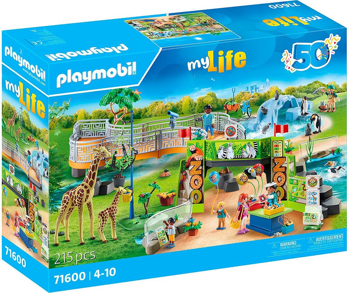 Playmobil Mylife - Stor Zoo I Byen Legesæt - 71600