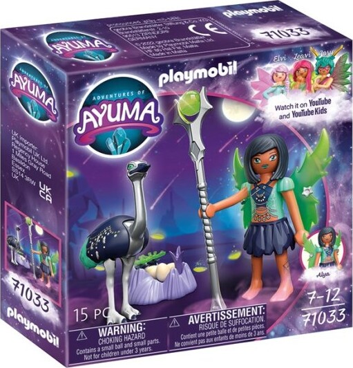 fritaget nordøst medlem Playmobil Ayuma - Moon Fairy Med Totemdyr - 71033 | Se tilbud og køb på  Gucca.dk