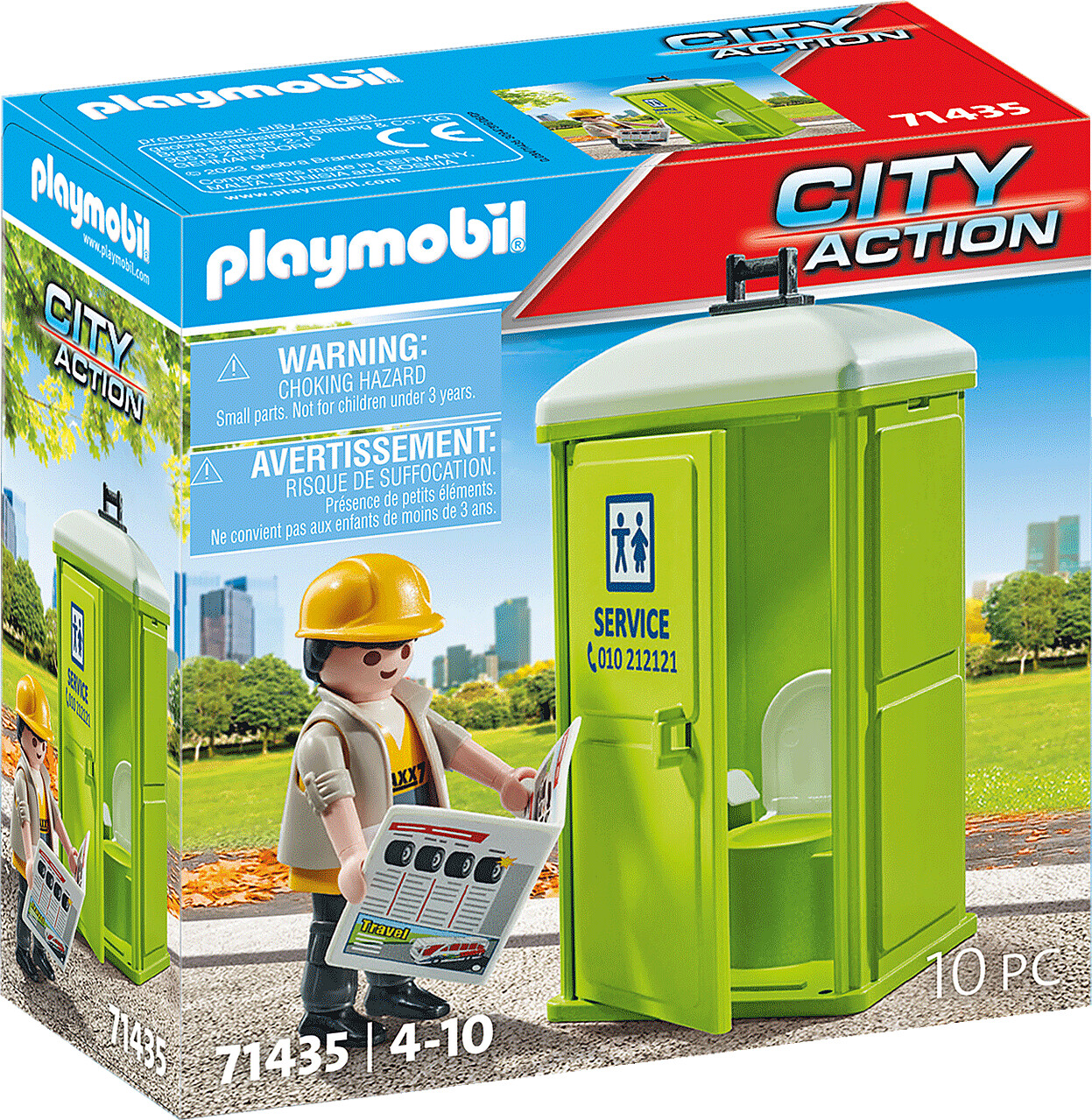 Billede af Playmobil City Action - Mobilt Toilet - 71435 hos Gucca.dk
