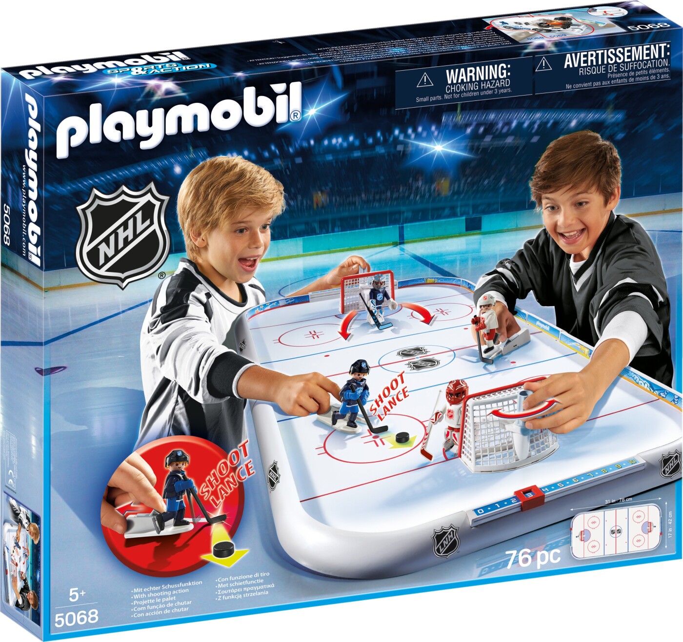 Billede af Playmobil - Nhl Hockey Arena - 5068