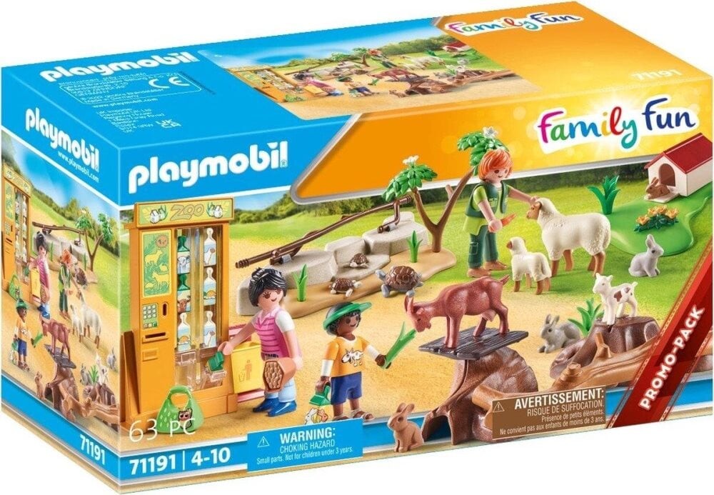 Billede af Playmobil Family Fun - Oplevelses-klappezoo - 71191