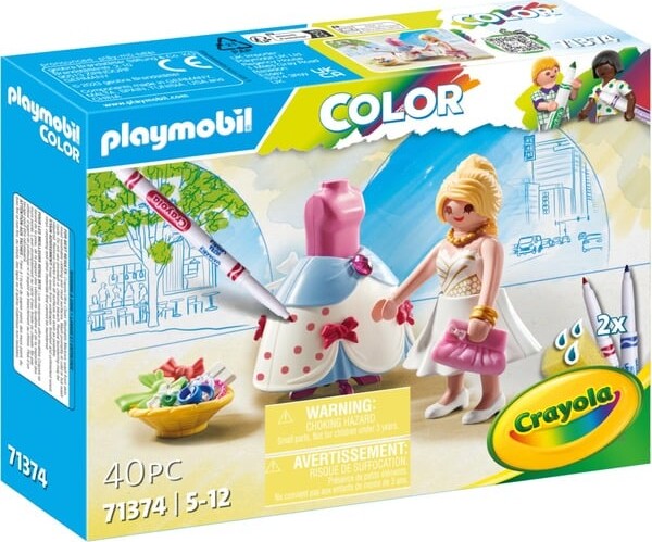 Billede af Playmobil Color - Modeshow Designer - 71374