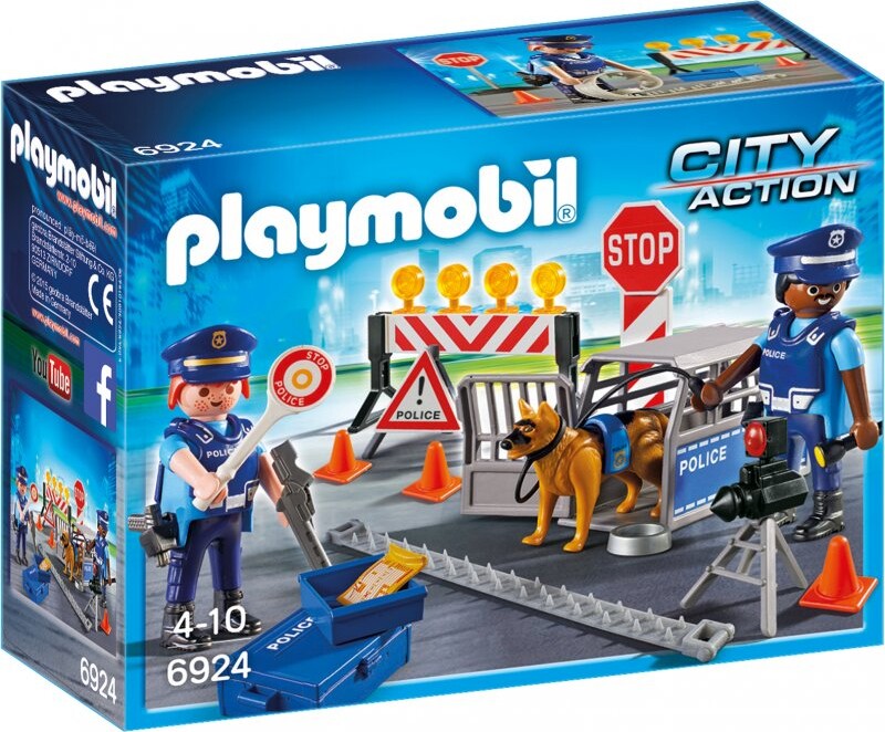 Billede af Playmobil City Action 6924 - Politiafspæring hos Gucca.dk