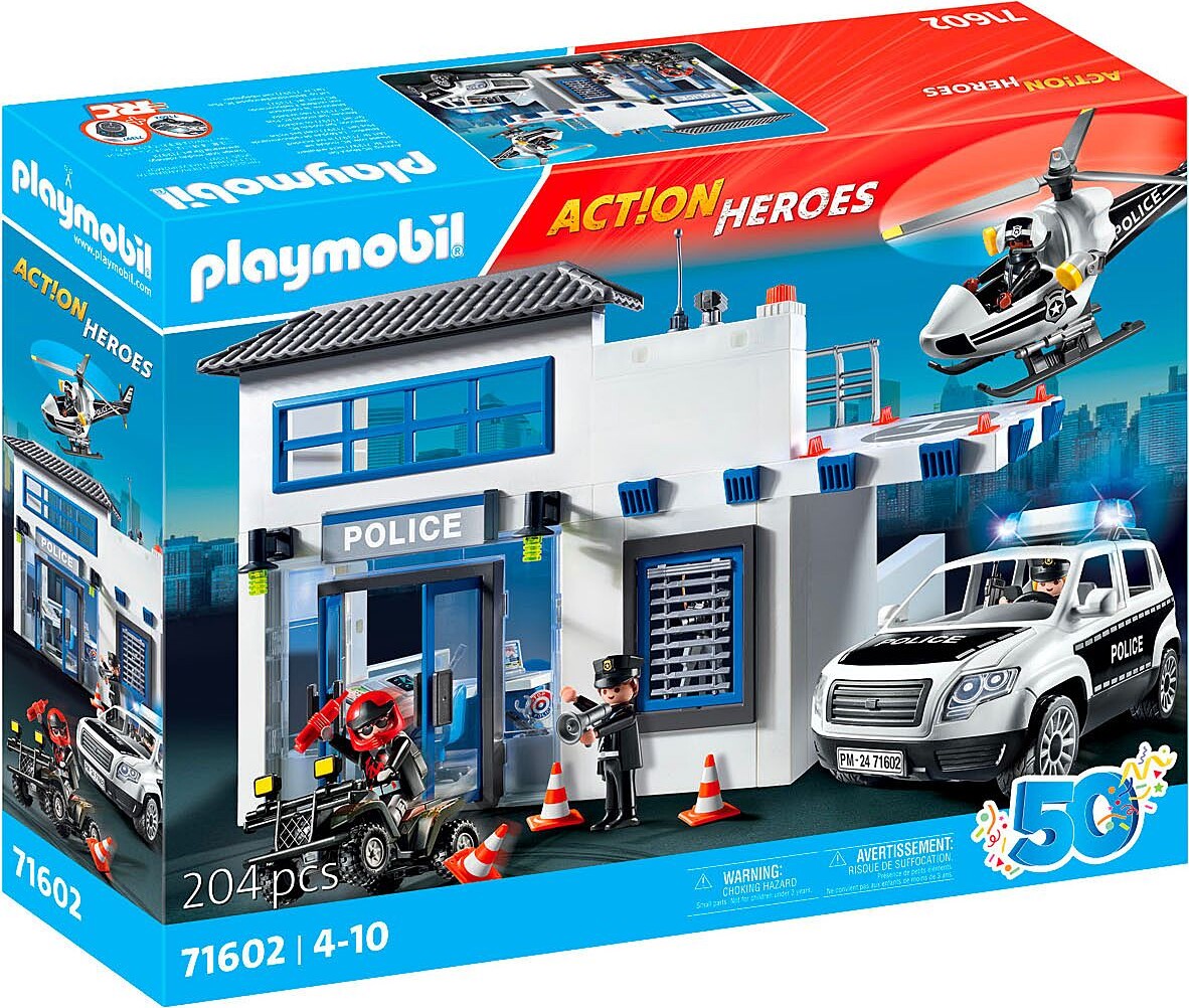 Playmobil Action Heroes - Politistation - 71602