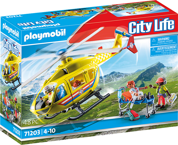Billede af Playmobil City Life - Redningshelikopter - 71203