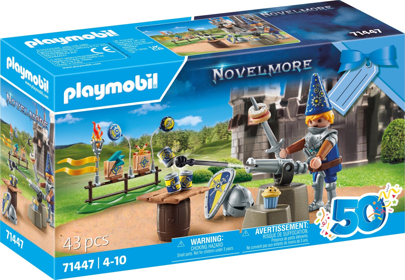 Billede af Playmobil Novelmore - Ridderens Fødselsdag - 50 år - 71447