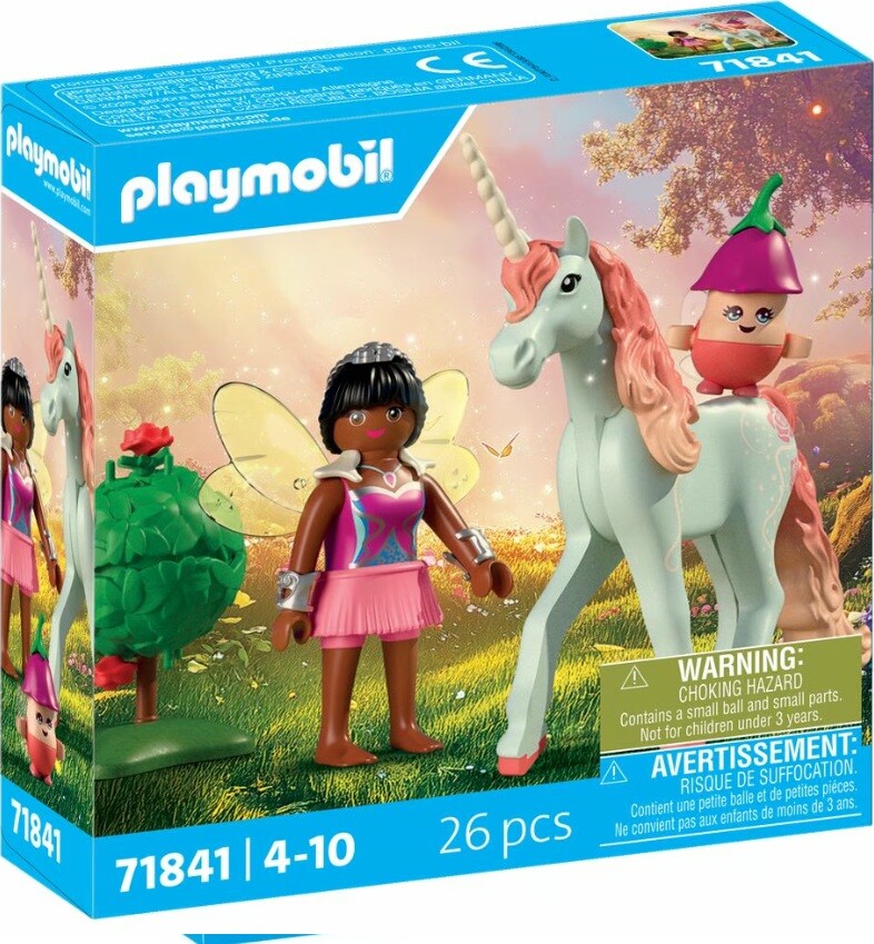 Playmobil 71841 - Unicorn Sky Rose With Fairy - Enhjørning