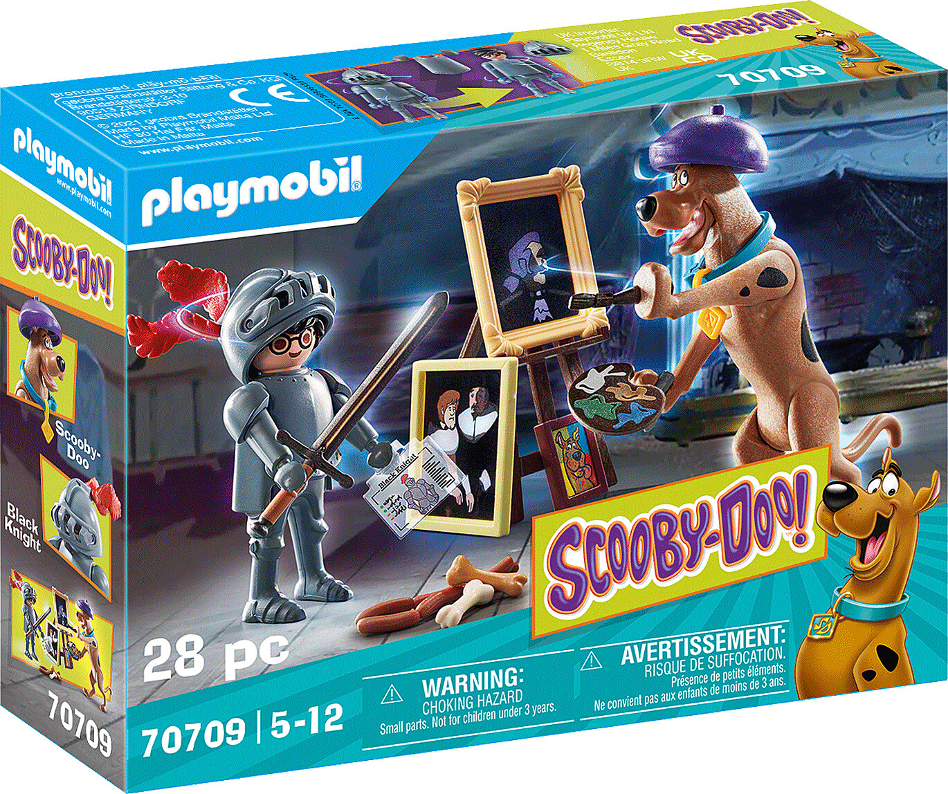 Playmobil Scooby-doo! - Eventyr Med Den Sorte Ridder 70709 | Se og køb på