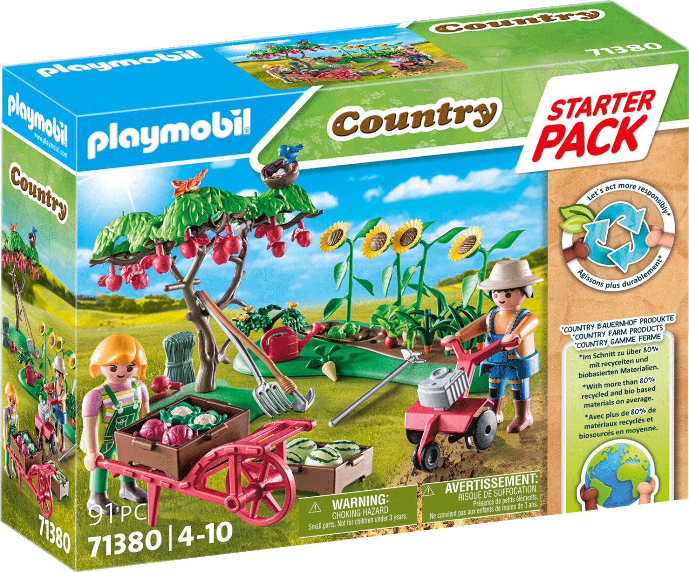 Billede af Playmobil Country- Start Pakke Bondegård Køkkenhave - 71380 hos Gucca.dk