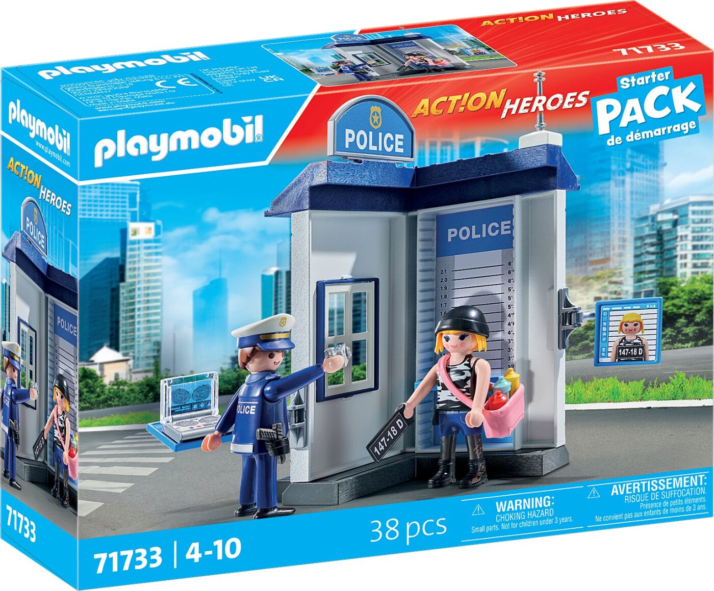 Playmobil Action Heroes - Politi Lokale - Starter Pack - 71733