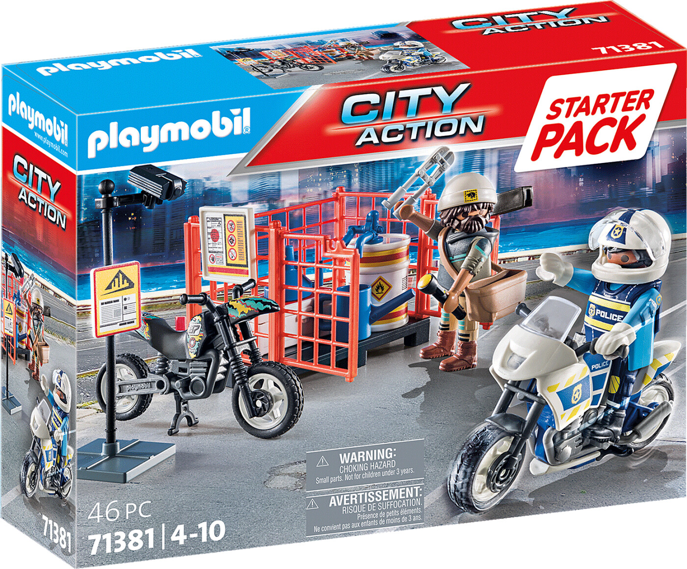 Billede af Playmobil City Action - Start Pakke Politi - 71381