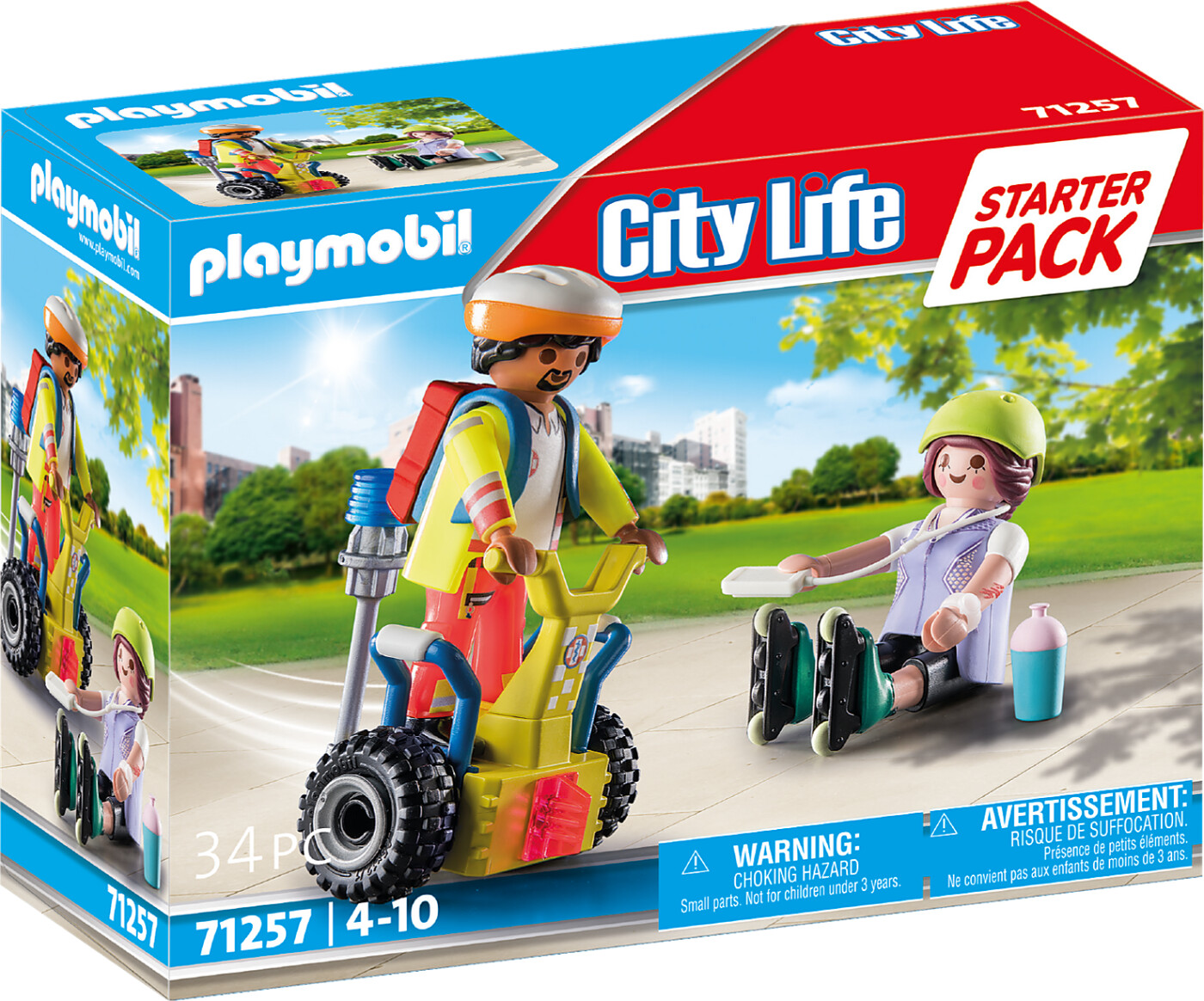 Playmobil City Life - Redning Med Balance-racer Starter - 71257