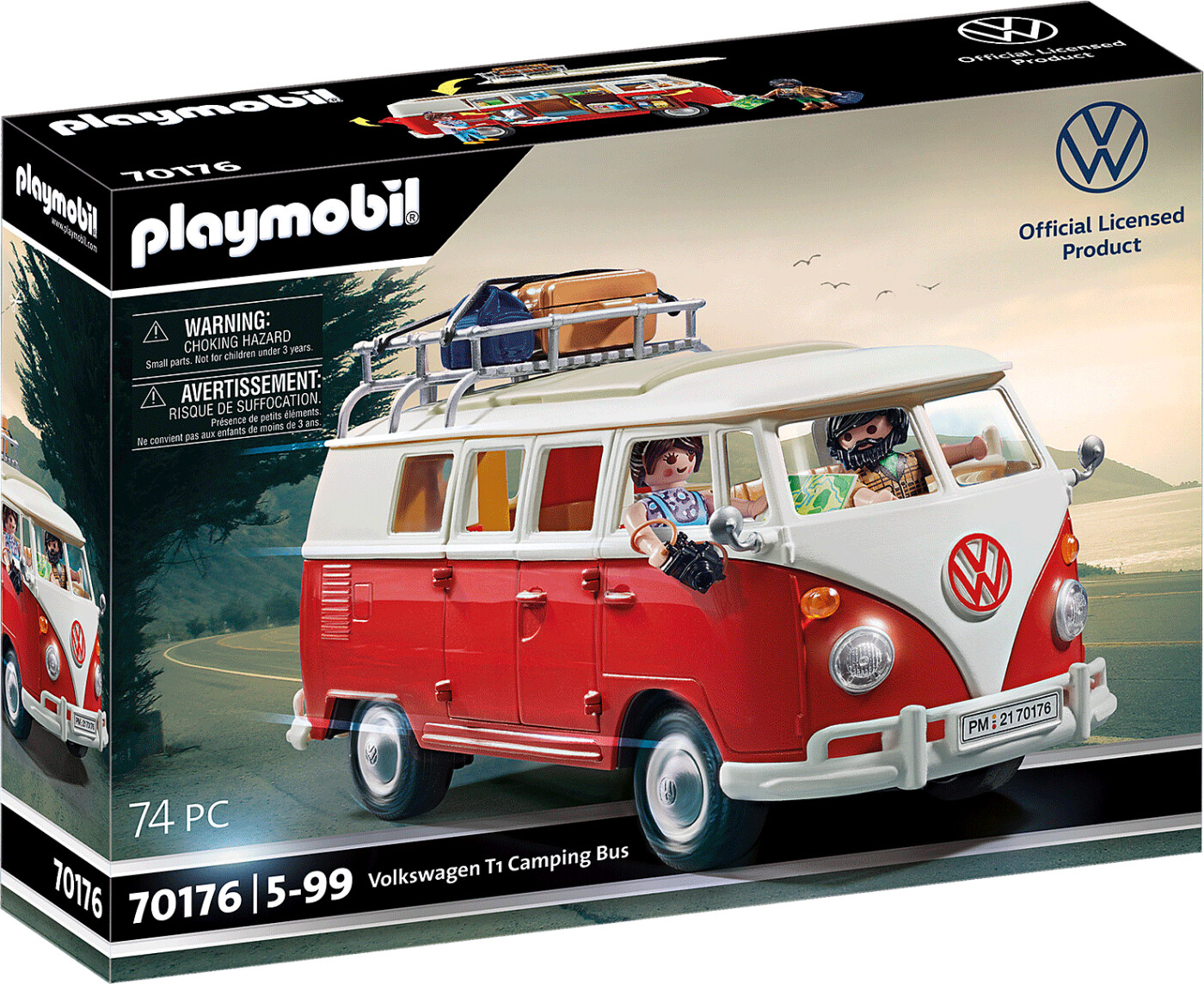 Billede af Playmobil Volkswagen - T1 Camping Bus - 70176