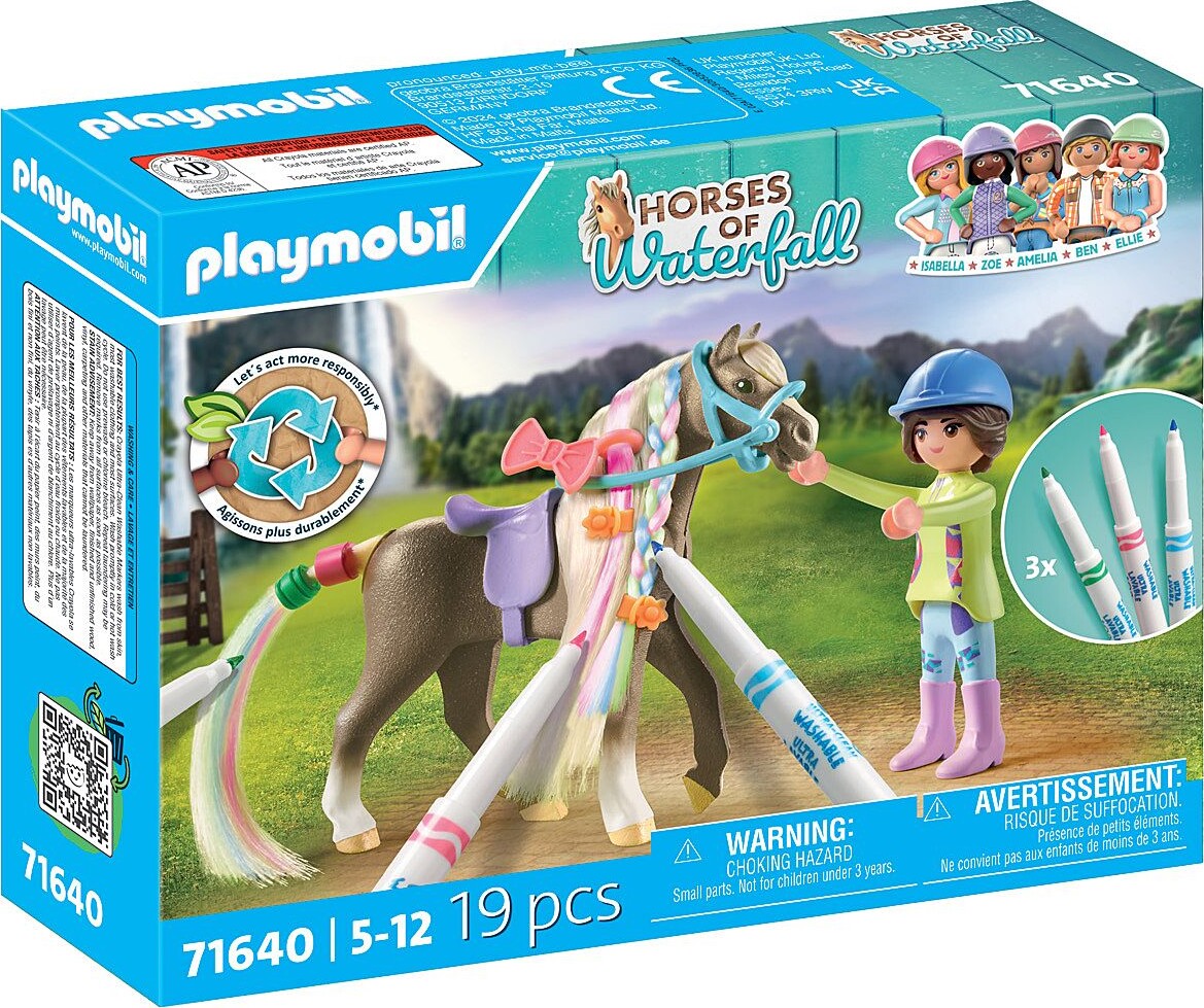 Playmobil - Washable Horse Set (71640)