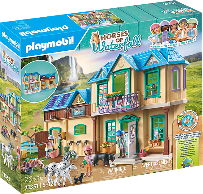 Billede af Playmobil Horses Of Waterfall - Waterfall Ranch - 71351