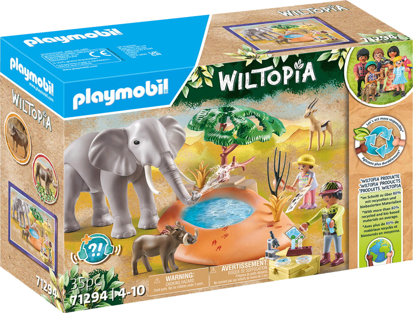 Billede af Playmobil Wiltopia - Smuttur Til Vandhullet - 71294 hos Gucca.dk